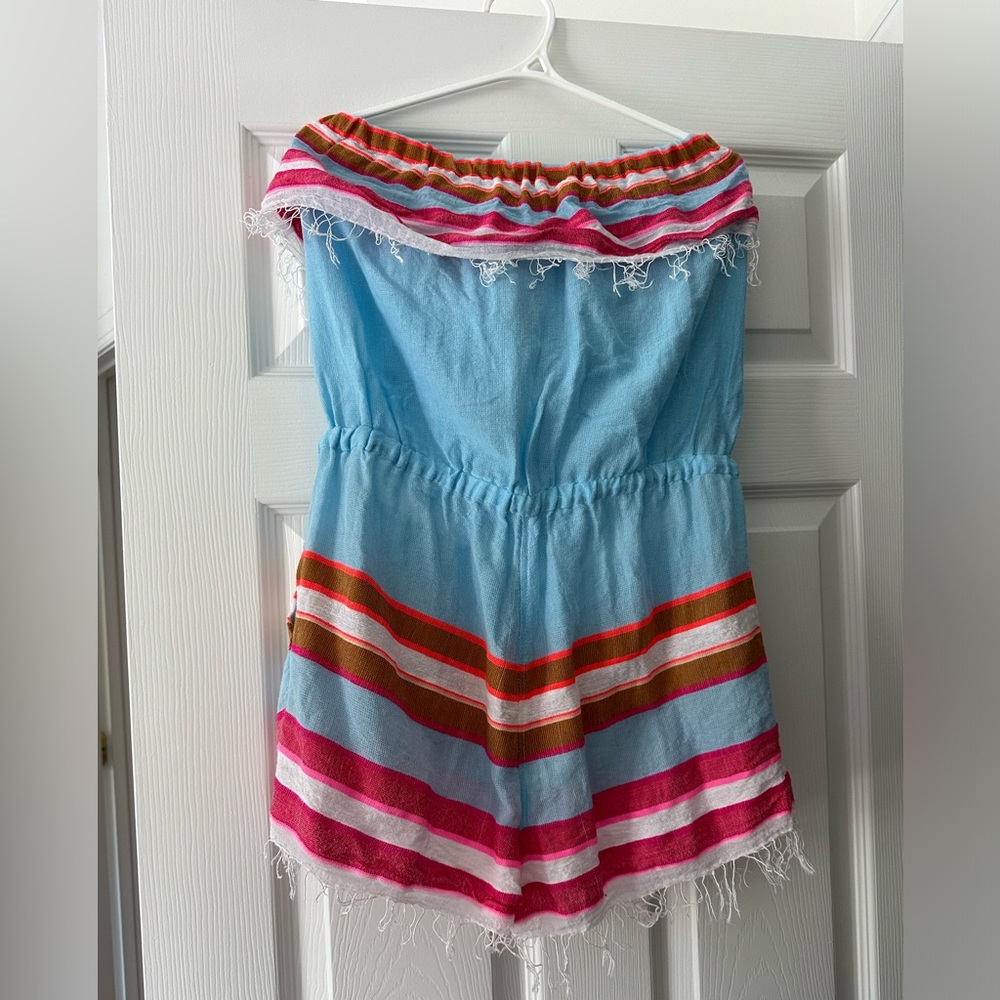Lemlem Off-Shoulder Romper